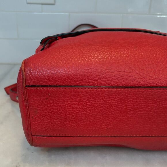 Kate Spade Bag Purse Handbag Leather Grand Park Hadlen Pebbled Crossbody Satchel - Picture 10 of 16